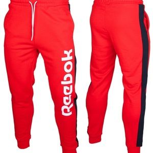 Reebok Women's Training Essentials Linear Logo French Terry Jogger Pants